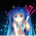 初音未来洛天依我床上的头像