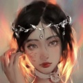 女孩的头像