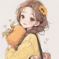 快乐的魔法师在睡觉的头像