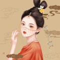 阳光的女帝在画符的头像