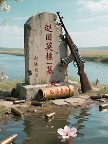 《铁血烽火》的封面