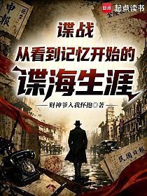 谍战：从看到记忆开始的谍海生涯的封面