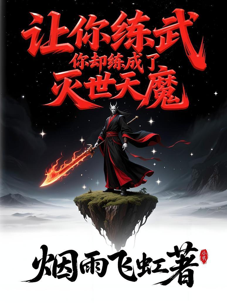 《让你练武，你却练成了灭世天魔》封面