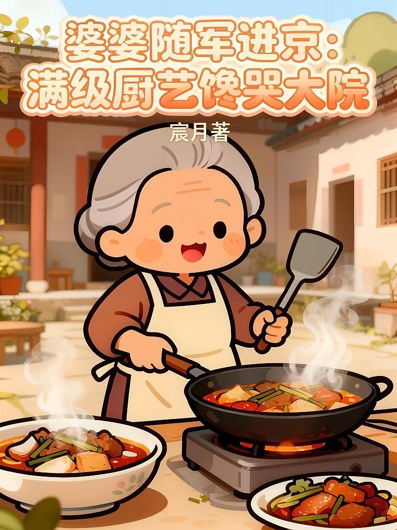 《婆婆随军进京：满级厨艺馋哭大院》封面