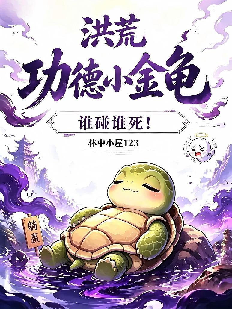 《洪荒：功德小金龟，谁碰谁死！》封面