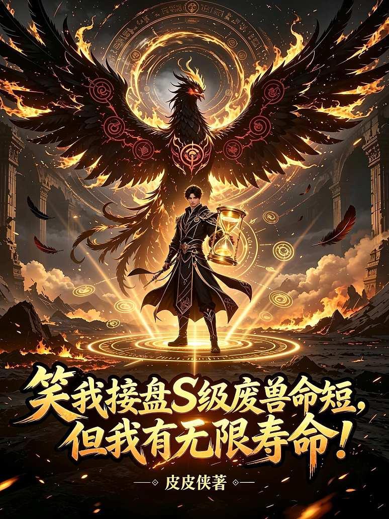 《笑我接盘S级废兽命短，但我有无限寿命!》封面
