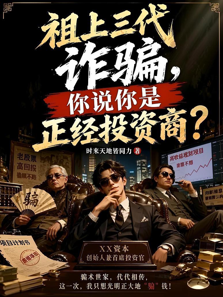 《祖上三代诈骗，你说你是正经投资商？》封面