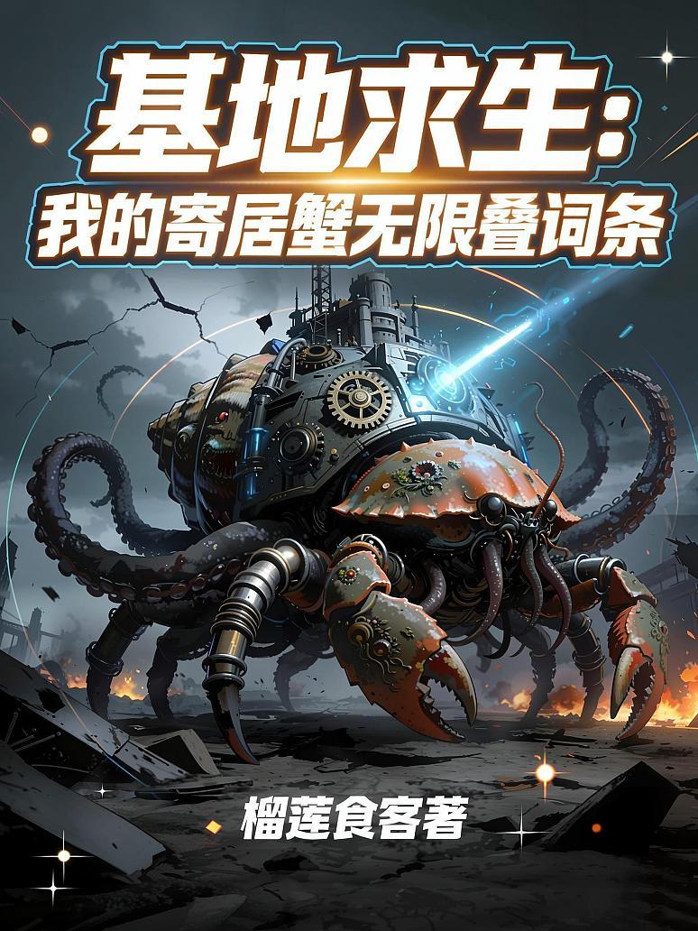 《基地求生：我的寄居蟹无限叠词条》封面