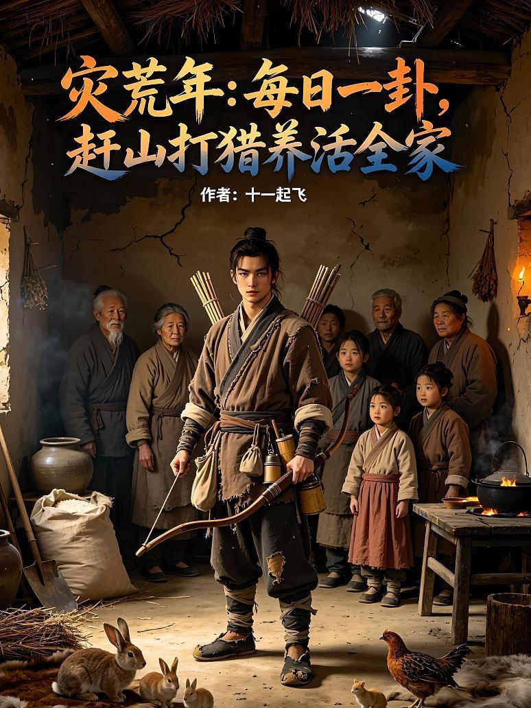 《灾荒年：每日一卦，赶山打猎养活全家》封面