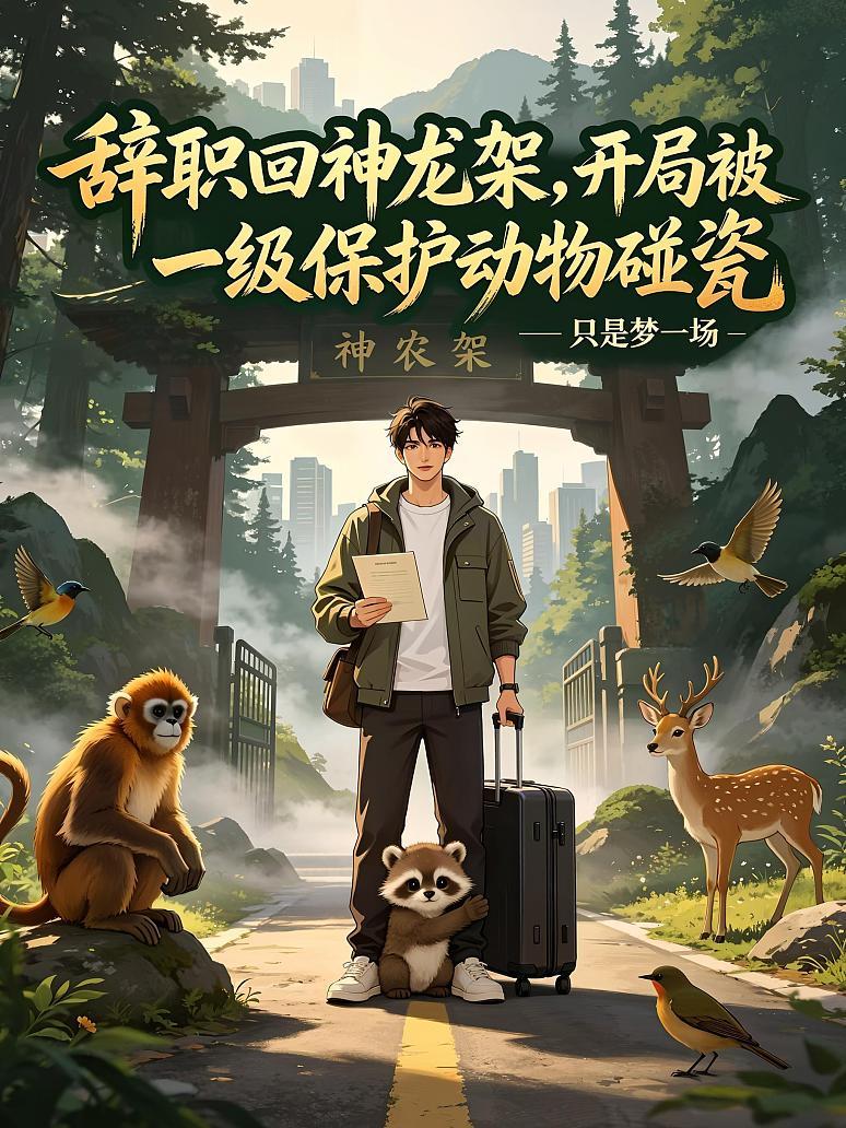 《辞职回神农架，开局被一级保护动物碰瓷》封面